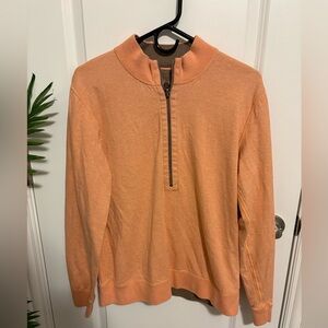 Tommy Bahama Men's Coral Zip-Up Sweater